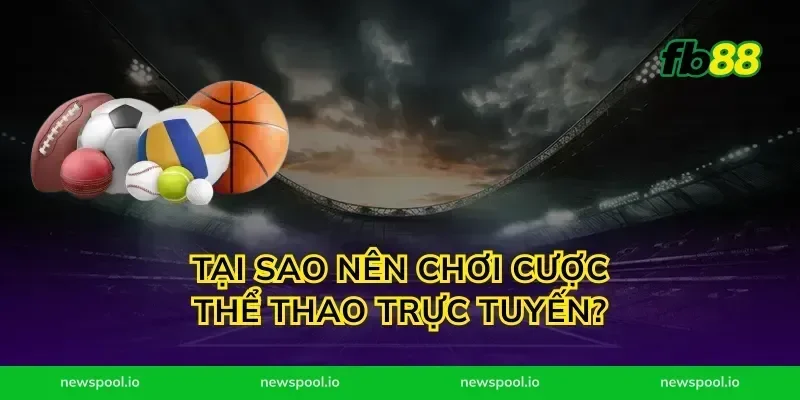 Tại sao nên chơi cược thể thao trực tuyến?