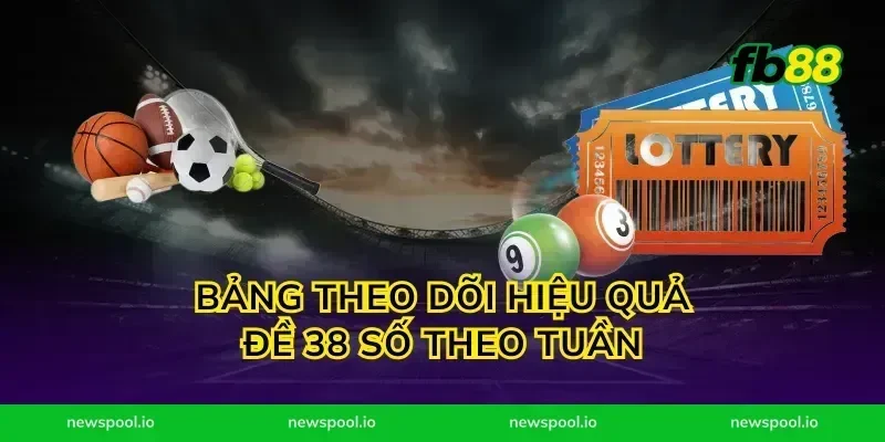 Bảng theo dõi hiệu quả đề 38 số theo tuần