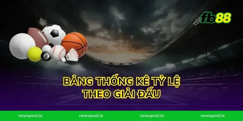 Bảng Thống Kê Tỷ Lệ Theo Giải Đấu